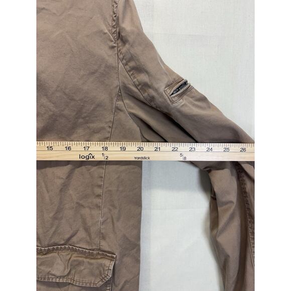 21 Men Brown Utility Worker wear Jacket All American Brand Size L - Picture 10 of 16